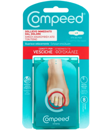 Compeed Επιθέματα για Φουσκάλες στα Δάκτυλα των Ποδιών 8Τεμάχια