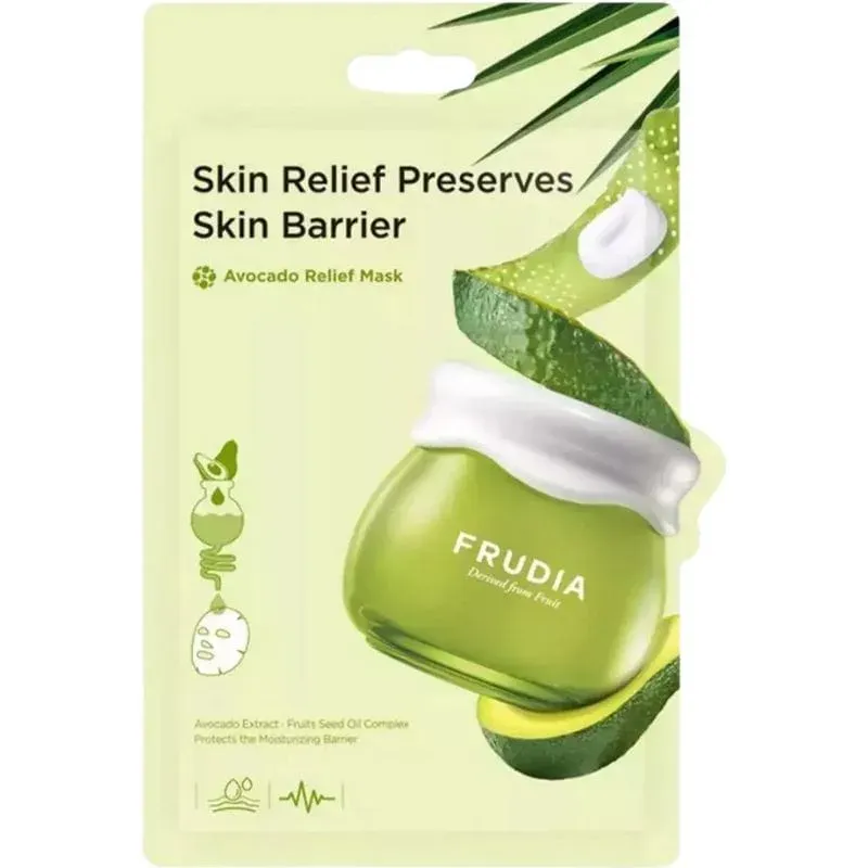 Φωτογραφία από Frudia Skin Relief Preserves Skin Barier Avocado Mask 20ml