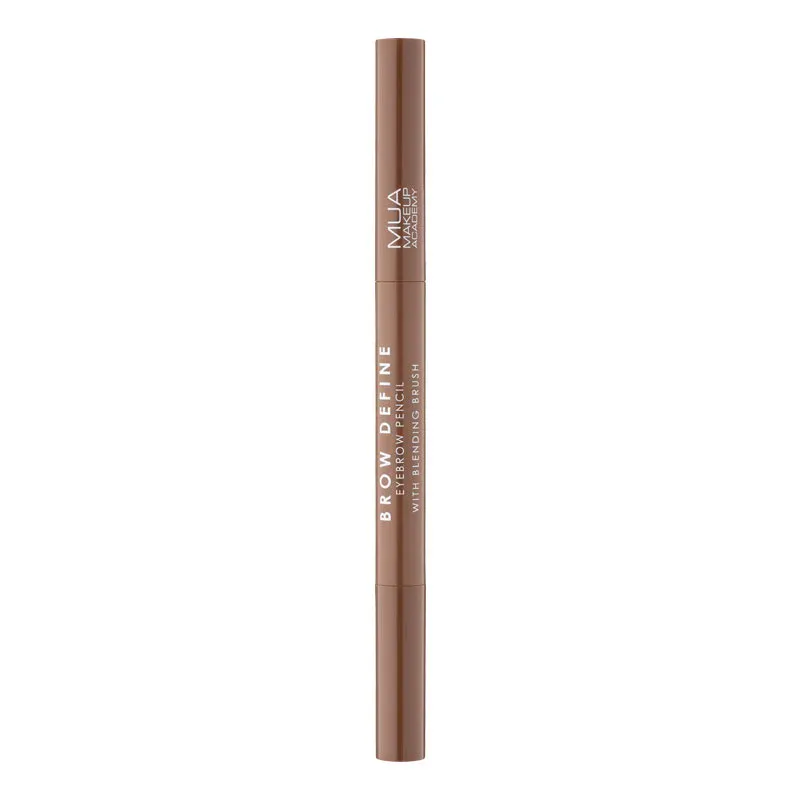 Mua Brow Define Eyebrow Pencil With Blending Brush Mid Brown 1.5g Φωτογραφία από Mua Brow Define Eyebrow Pencil With Blending Brush Mid Brown 1.5g