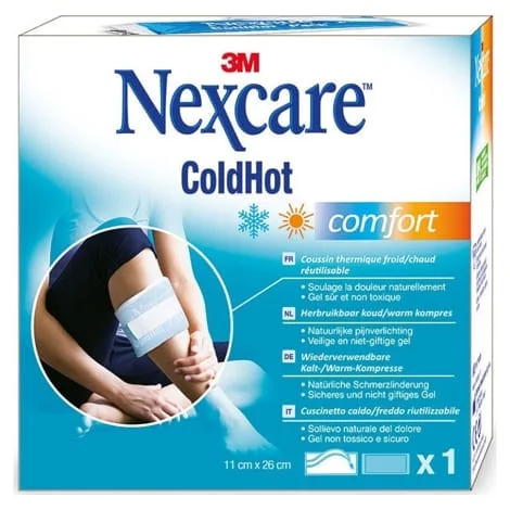 Φωτογραφία από 3M Nexcare ColdHot Comfort 2 Σε 1 Κομπρέσα Θερμοθεραπείας/Κρυοθεραπείας 11x26cm