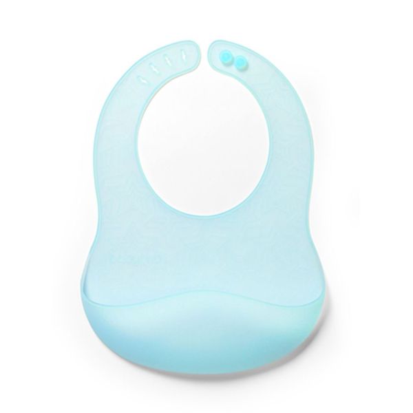 BabyOno Σαλιάρα Σιλικόνης 6m+ Μπλε Φωτογραφία από BabyOno Σαλιάρα Σιλικόνης 6m+ Μπλε