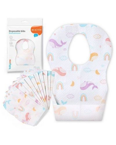 BabyOno Σαλιάρες μιας Χρήσης με Αδιάβροχη Επίστρωση 6m+ 10Τεμάχια Φωτογραφία από BabyOno Σαλιάρες μιας Χρήσης με Αδιάβροχη Επίστρωση 6m+ 10Τεμάχια