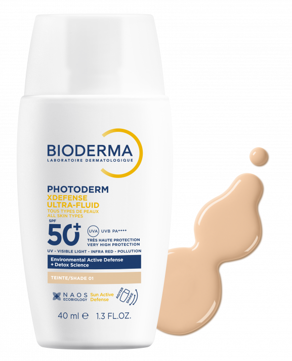 Φωτογραφία από Bioderma Photoderm XDefense Ultra-Fluid Spf50 Shade 01 40ml