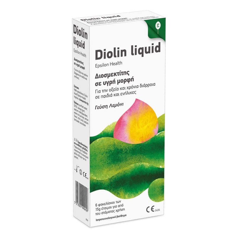 Φωτογραφία από Epsilon Health Diolin Liquid 6 Φακελίσκοι x 15g
