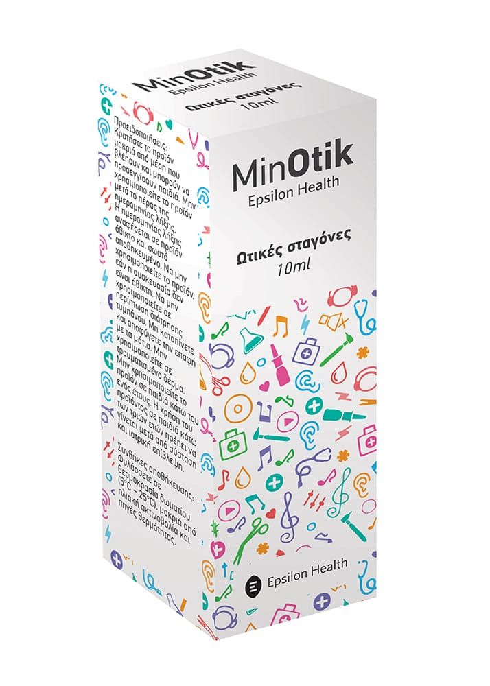 Φωτογραφία από Epsilon Health Minotik Ear Drops 10ml