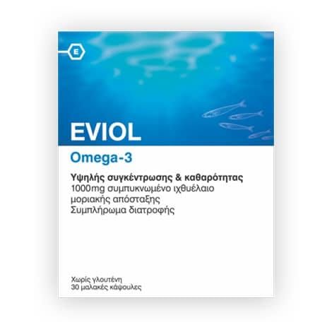 Φωτογραφία από Eviol Omega-3 1000mg 30Μαλακές κάψουλες
