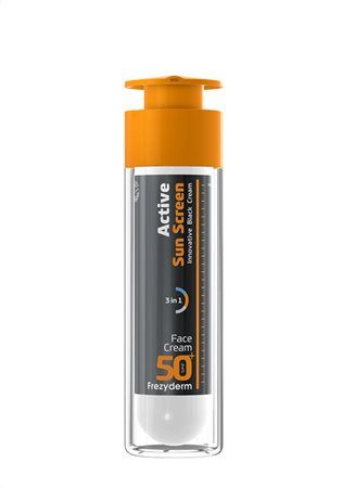 Φωτογραφία από Frezyderm Active Sun Screen Face Cream Spf50+ 50ml