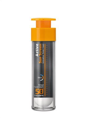 Φωτογραφία από Frezyderm Active Sun Screen Tinted Face Cream SPF50+ 50ml
