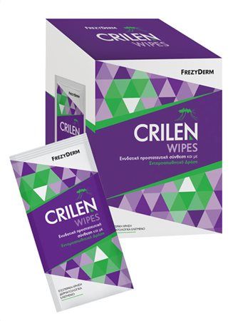 Φωτογραφία από Frezyderm Crilen Wipes 20Τεμάχια