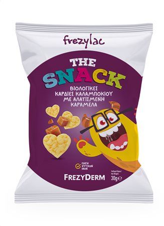 Φωτογραφία από Frezyderm Frezylac The Snack Organic Corn Hearts Salted Caramel 30g