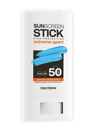 Frezyderm Sun Screen Stick Extreme Sport SPF50 Blue 20ml Φωτογραφία από Frezyderm Sun Screen Stick Extreme Sport SPF50 Blue 20ml