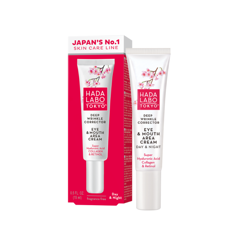 Φωτογραφία από Hada Labo Tokyo Deep Wrinkle Corrector Eye & Mouth Area Cream 15ml