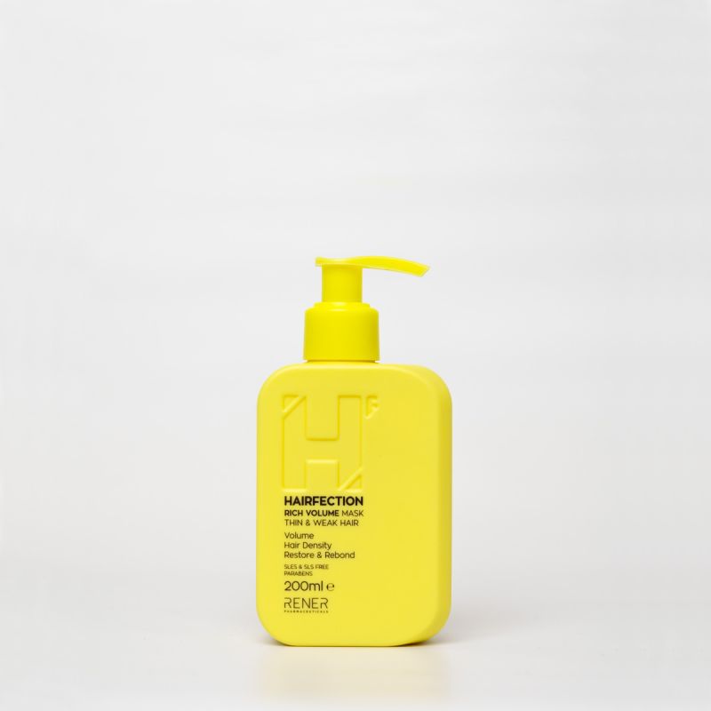 Hairfection Rich Volume Mask Thin & Weak Hair 200ml Φωτογραφία από Hairfection Rich Volume Mask Thin & Weak Hair 200ml