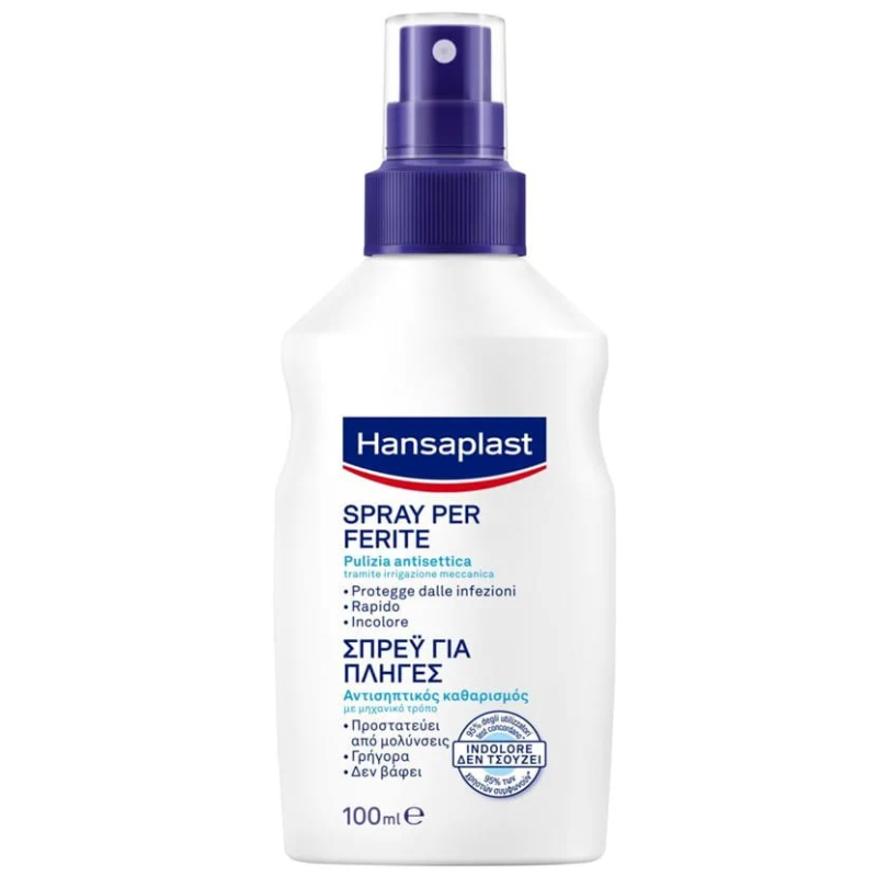 Φωτογραφία από Hansaplast Αντισηπτικό Spray για Καθαρισμό Πληγών 100ml