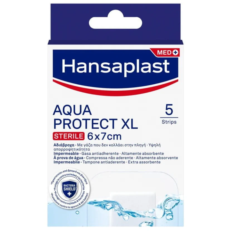 Φωτογραφία από Hansaplast Aqua Protect XL 6x7cm 5Τεμάχια