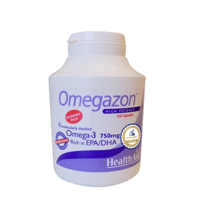 Φωτογραφία από Health Aid Omegazon 750mg 120Κάψουλες