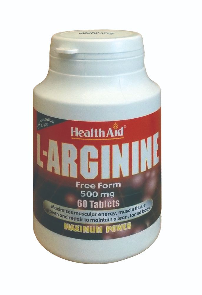 Φωτογραφία από Health Aid L-Arginine 60Ταμπλέτες
