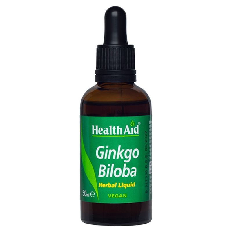 Φωτογραφία από Health Aid Ginkgo Biloba Herbal Liquid Vegan 50ml