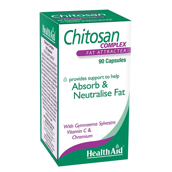 Φωτογραφία από Health Aid Chitosan Complex Φυσικό Αδυνατιστικό 90Κάψουλες