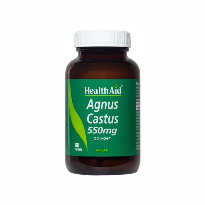 Φωτογραφία από Health Aid Agnus Castus 550mg 60Ταμπλέτες
