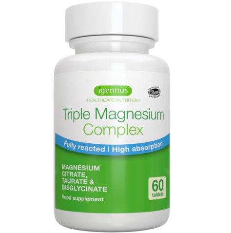 Φωτογραφία από Igennus Triple Magnesium Complex  262mg 60Ταμπλέτες