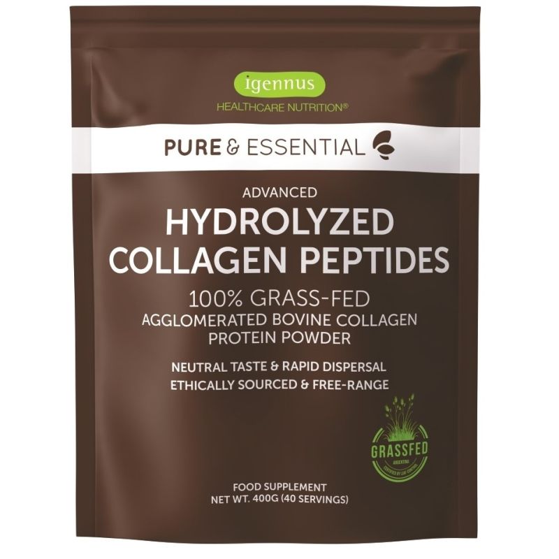 Φωτογραφία από Igennus Advanced Hydrolysed Collagen Peptides Pure Essential 400gr
