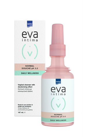 Φωτογραφία από Intermed Eva Intima Normal Douche pH 3,0 Daily Wellness 147ml