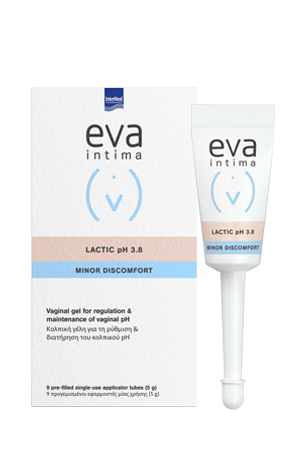 Φωτογραφία από Intermed Eva Intima Lactic Ph 3.8 Minor Discomfort Gel 9 x 5gr Κολπικοί Εφαρμοστές