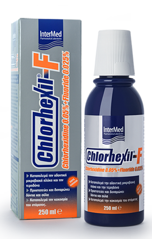 Φωτογραφία από Intermed Chlorhexil-F Mouthwash 250ml
