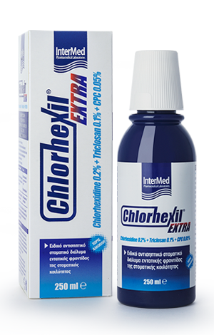Φωτογραφία από Intermed Chlorhexil Extra Mouthwash 250ml