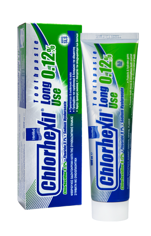 Φωτογραφία από Intermed Chlorhexil 0.12% Toothpaste Long Use 100ml