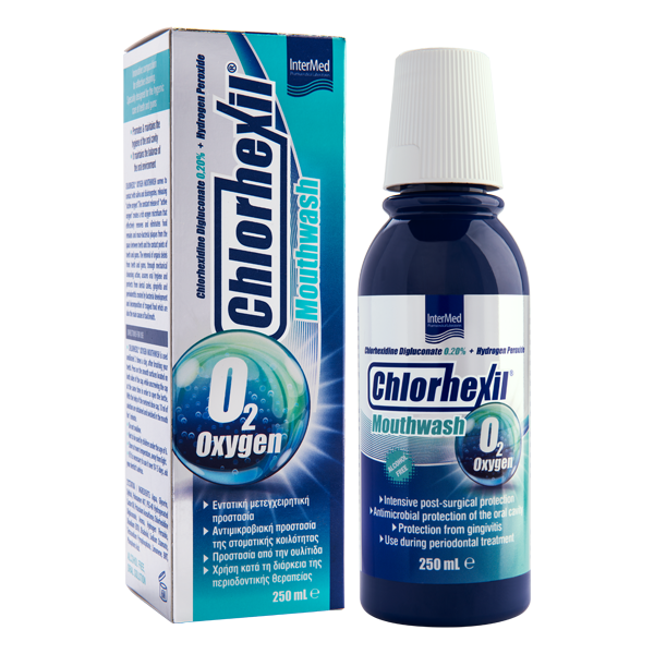 Φωτογραφία από Intermed Chlorhexil O2 Oxygen Mouthwash 250ml