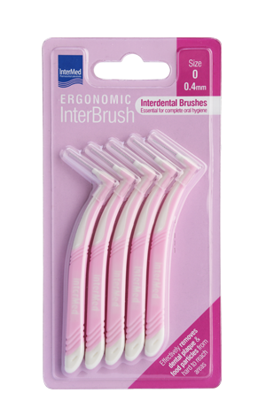 Φωτογραφία από Intermed Ergonomic InterBrush Ροζ 0.4mm 5Τεμάχια