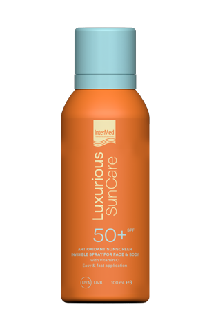Φωτογραφία από Intermed Luxurious SunCare Antioxidant Sunscreen Invisible Spray SPF50+ 100ml