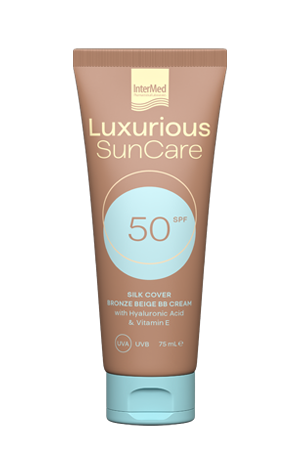 Φωτογραφία από Intermed Luxurious SunCare Silk Cover Bronze Beige SPF50 BB Cream 75ml