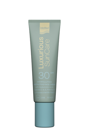 Φωτογραφία από Intermed Luxurious SunCare Anti Pollution Protective Face Cream SPF30 50ml