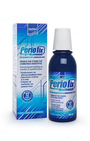 Φωτογραφία από Intermed Periofix 0.20% Mouthwash 250ml