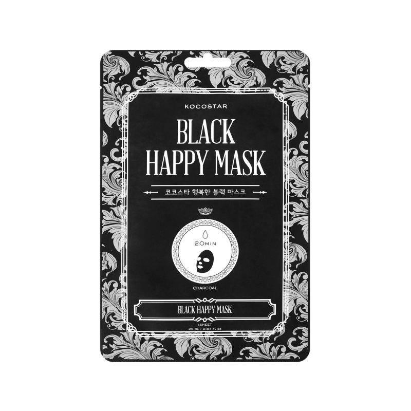 Kocostar Black Happy Mask 25ml Φωτογραφία από Kocostar Black Happy Mask 25ml