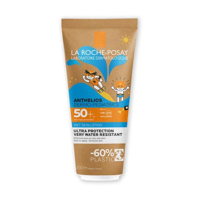 La Roche Posay Anthelios Dermo-Pediatrics Wetskin Lotion Spf50+ 200ml Φωτογραφία από La Roche Posay Anthelios Dermo-Pediatrics Wetskin Lotion Spf50+ 200ml