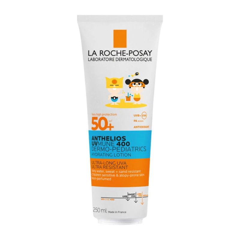 Φωτογραφία από La Roche Posay Anthelios UVMune 400 Dermo Pediatrics Hydrating Lotion SPF50+ 250ml