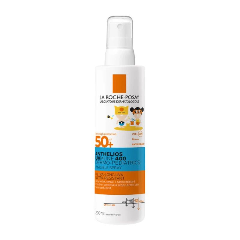Φωτογραφία από La Roche Posay Anthelios UVMune 400 Dermo Pediatrics Invisible Spray SPF50+ 200ml