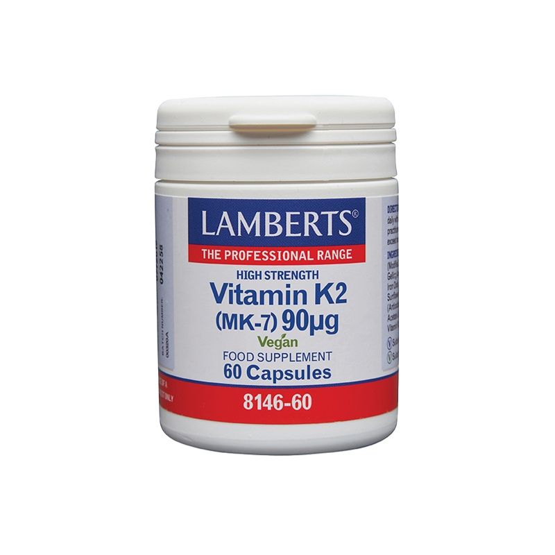 Φωτογραφία από Lamberts Vitamin K2 90mg 60Κάψουλες
