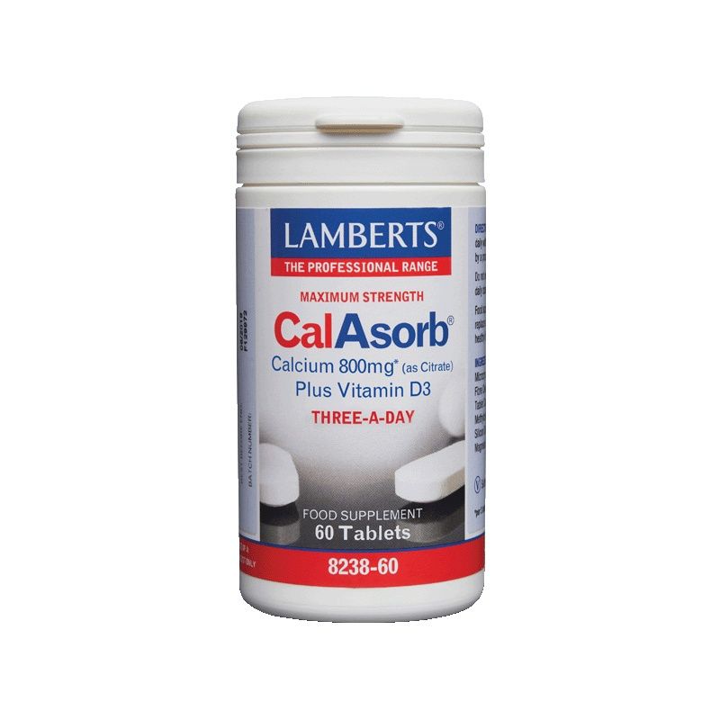 Φωτογραφία από Lamberts Calasorb Calcium 800mg 60Ταμπλέτες                                         