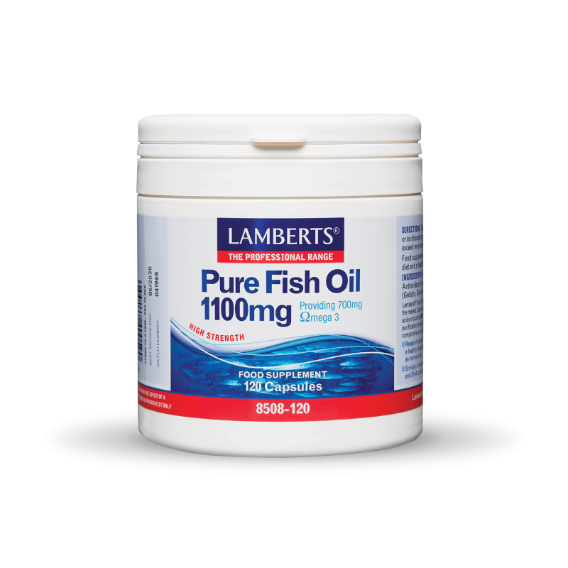 Φωτογραφία από Lamberts Pure Fish Oil 1100mg 180Κάψουλες