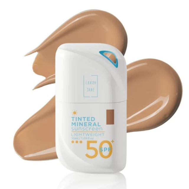 Lavish Care Tinted Mineral Sunscreen SPF50+ Dark Shade 03 50ml Φωτογραφία από Lavish Care Tinted Mineral Sunscreen SPF50+ Dark Shade 03 50ml