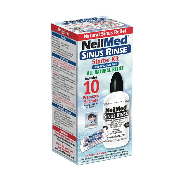 NeilMed Sinus Rinse Starter Kit 1 Συσκευή + 10 Φακελίσκοι Φωτογραφία από NeilMed Sinus Rinse Starter Kit 1 Συσκευή + 10 Φακελίσκοι