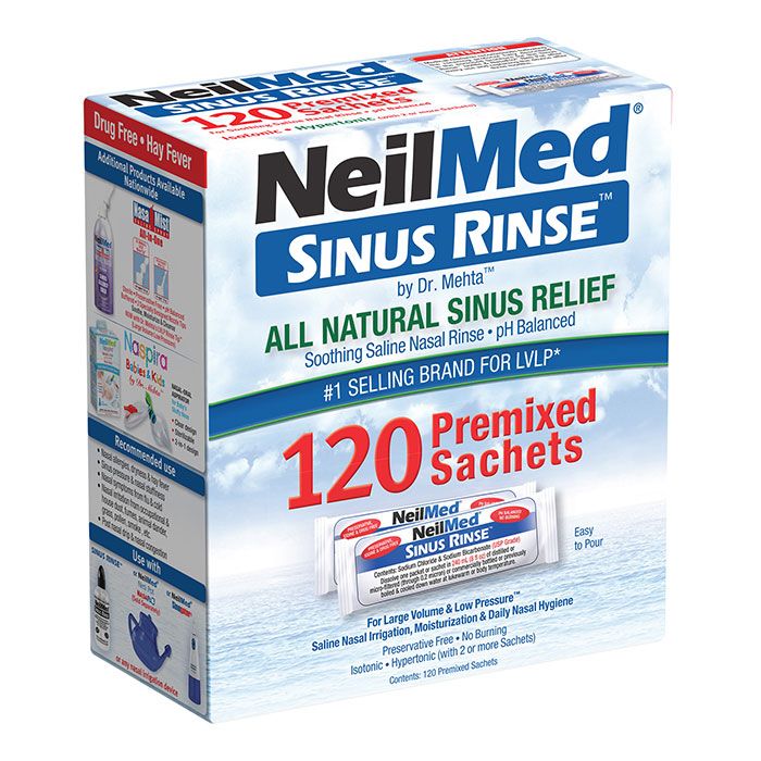NeilMed Sinus Rinse 120Φακελάκια Φωτογραφία από NeilMed Sinus Rinse 120Φακελάκια