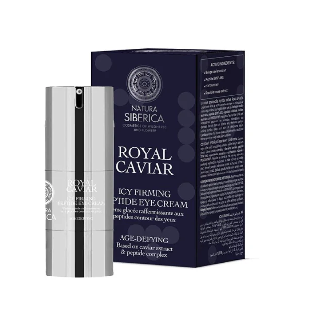 Φωτογραφία από Natura Siberica Royal Caviar Icy Firming Peptide Eye Cream 15ml