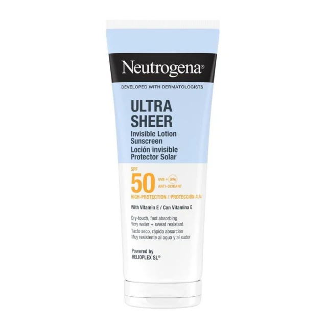 Neutrogena Ultra Sheer Invisible Hydrating Lotion SPF50 200ml Φωτογραφία από Neutrogena Ultra Sheer Invisible Hydrating Lotion SPF50 200ml