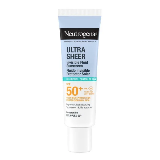 Φωτογραφία από Neutrogena Ultra Sheer Invisible Fluid Oil Control SPF50+ 50ml